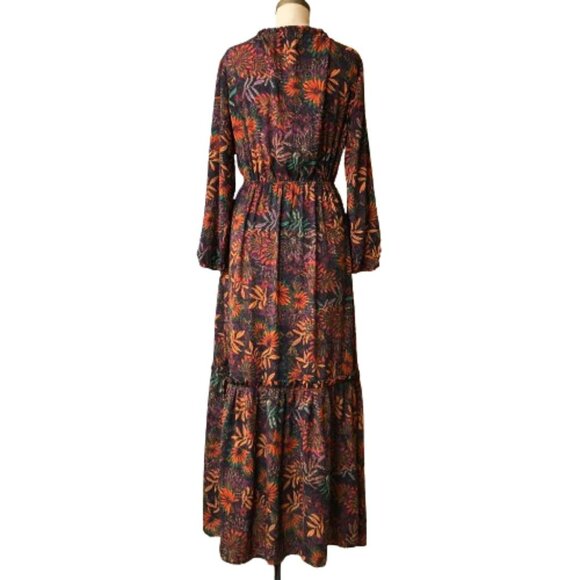 🌼 host pick 🌼 H&M boho maxi tiered floral dress - Picture 3 of 16